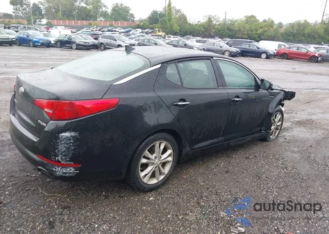 2013 Kia Optima Ex из США, поврежденный, VIN 5XXGN4A76DG158026